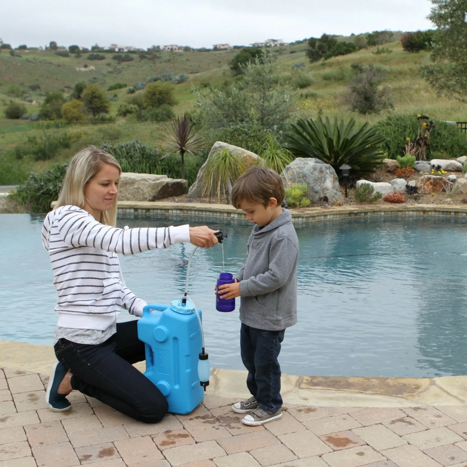 Sagan™ AquaBrick™ Water Purification System - Free Shipping