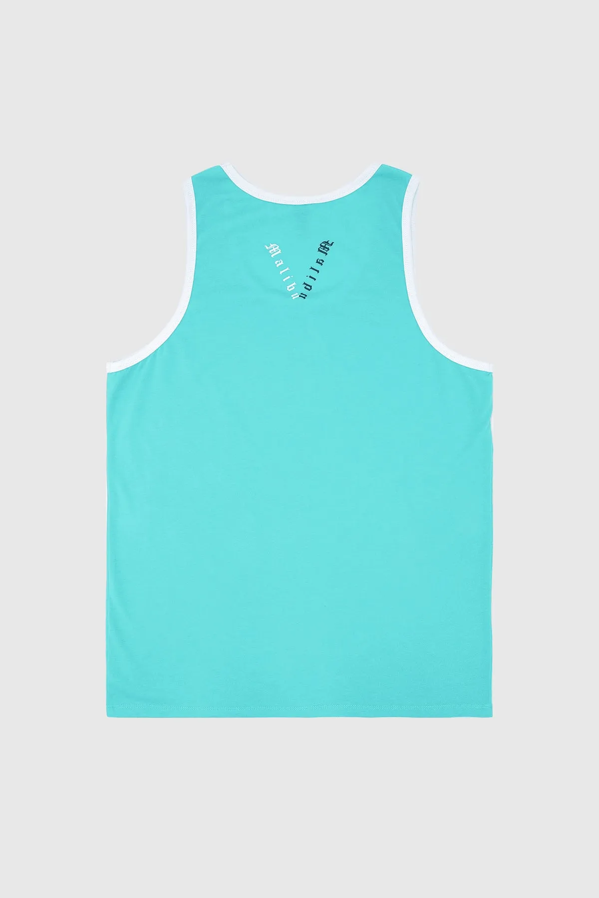 Take Me Away Tank Top w/ Skull Design - Ocean Blue