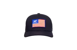 Tanglefree Flag Patch Trucker Hat