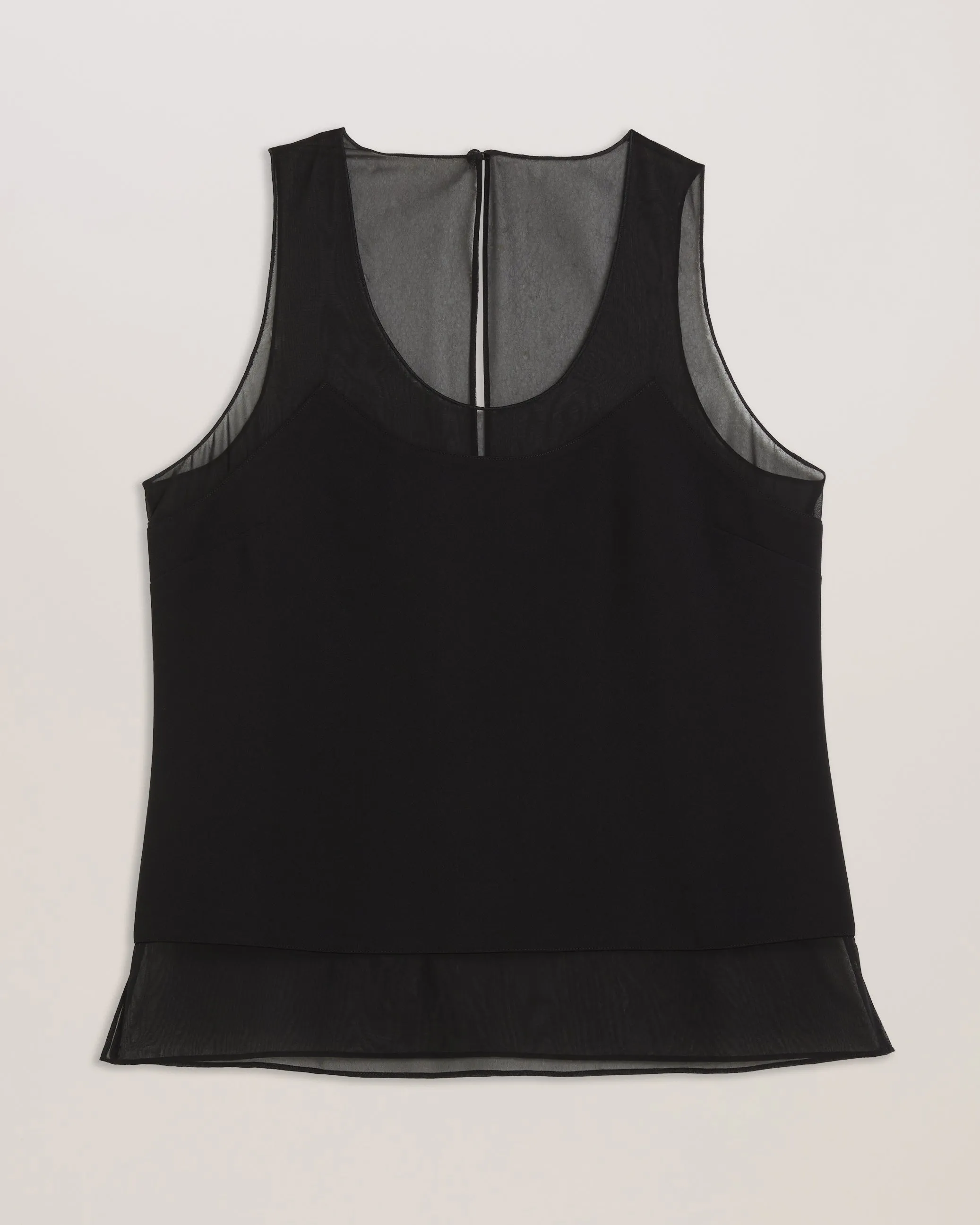 Tilama Tank Top With Racer Back Black