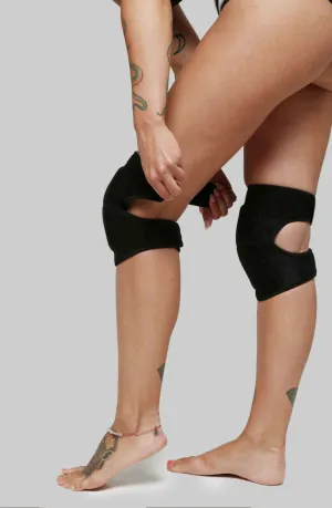 Velcro Knee Pads: Black