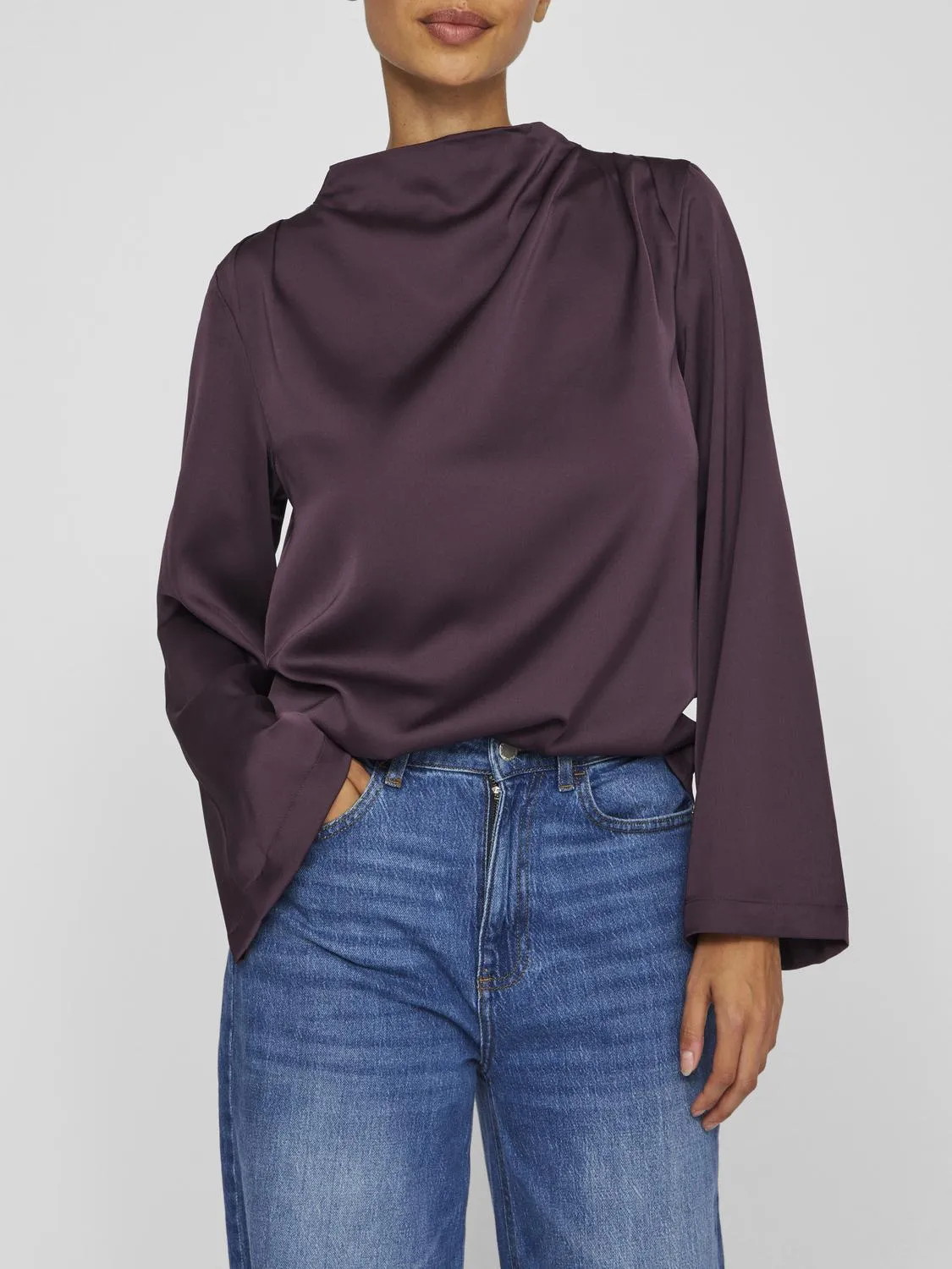 VILUTTO Top - Plum Perfect